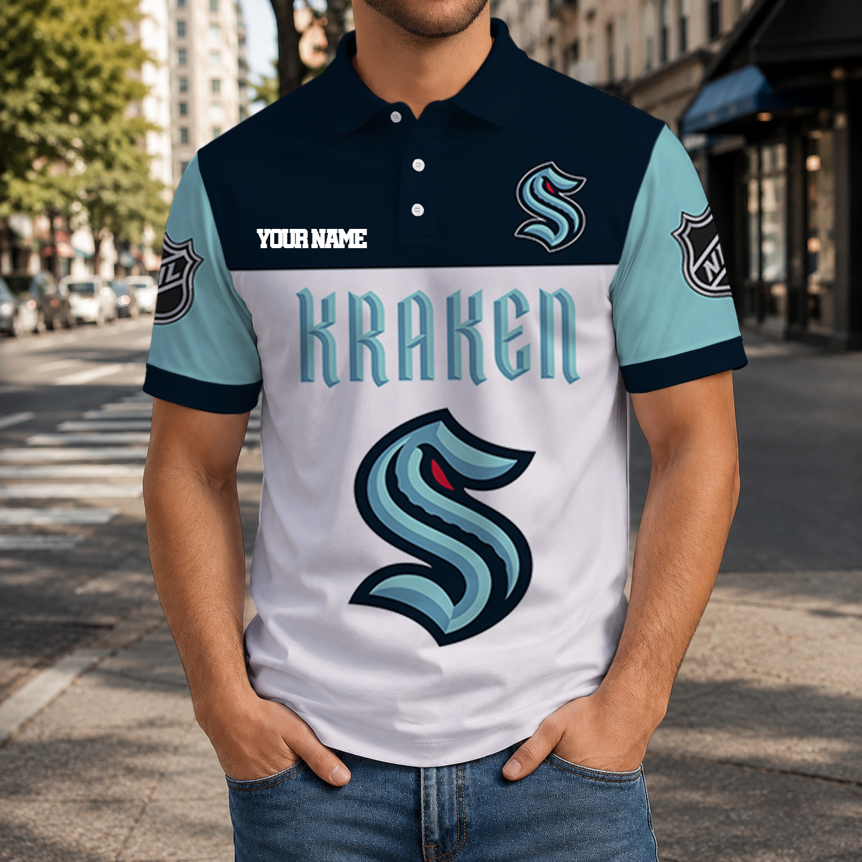 LIMITED EDITION - NEW CUSTOMIZED NHL20 STK SEATTLE KRAKEN T-SHIRT, POLO SHIRT, ZIP POLO SHIRT, SWEATSHIRT, HOODIE & ZIP HOODIE