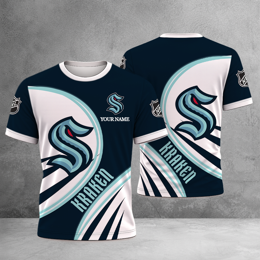 ELITE EDITION - NEW CUSTOMIZED NHL20 STK SEATTLE KRAKEN T-SHIRT, POLO SHIRT, ZIP POLO SHIRT, SWEATSHIRT, HOODIE & ZIP HOODIE