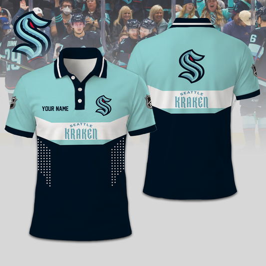 SPECIAL EDITION - NEW CUSTOMIZED NHL20 STK SEATTLE KRAKEN T-SHIRT, POLO SHIRT, ZIP POLO SHIRT, SWEATSHIRT, HOODIE & ZIP HOODIE