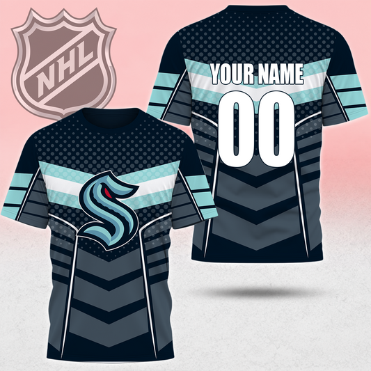 SPECIAL EDITION - NEW CUSTOMIZED NHL20 STK SEATTLE KRAKEN T-SHIRT, POLO SHIRT, ZIP POLO SHIRT, SWEATSHIRT, HOODIE & ZIP HOODIE
