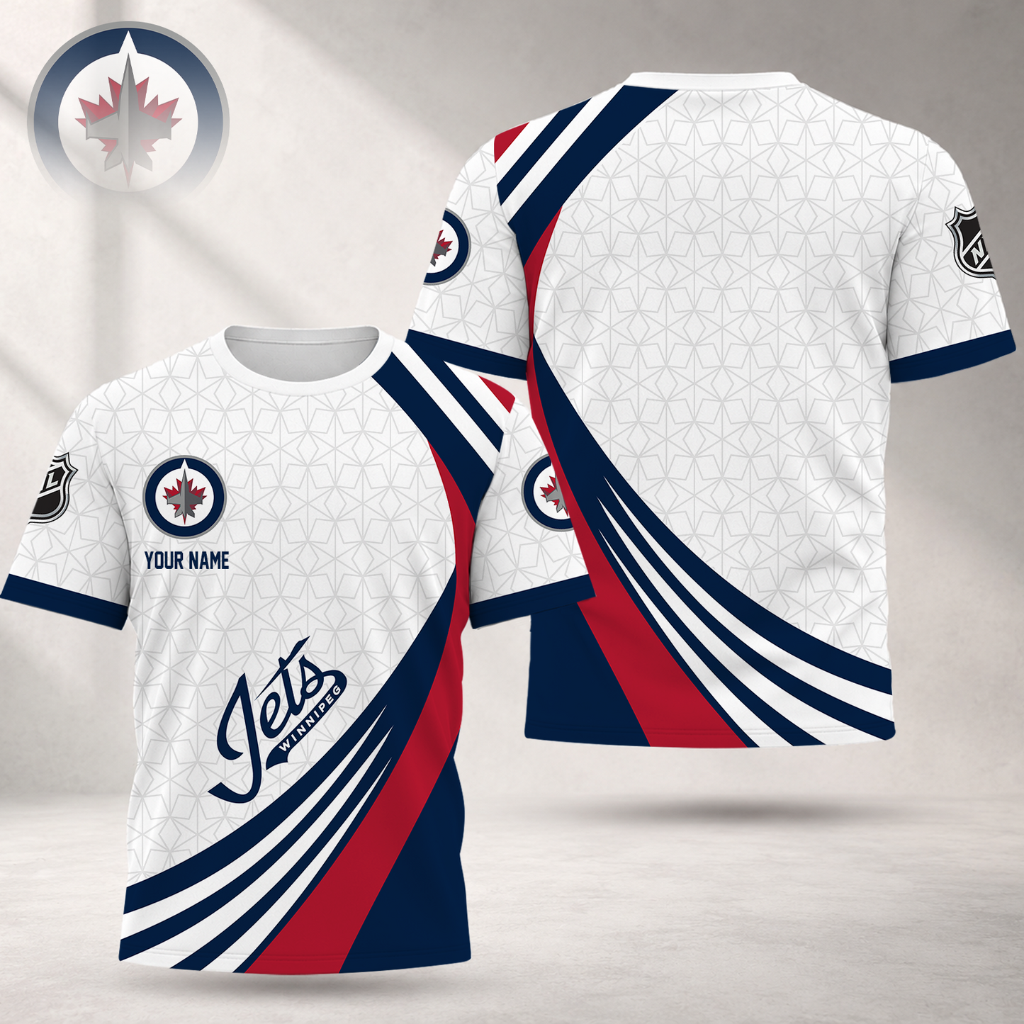 LIMITED EDITION - NEW CUSTOMIZED NHL21 WPJ WINNIPEG JETS T-SHIRT, POLO SHIRT, ZIP POLO SHIRT, SWEATSHIRT, HOODIE & ZIP HOODIE