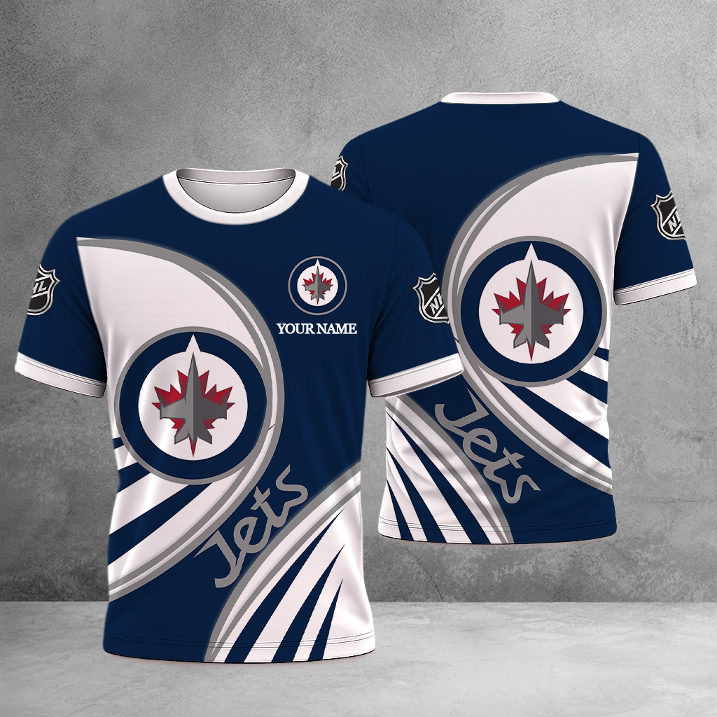 ELITE EDITION - NEW CUSTOMIZED NHL21 WPJ WINNIPEG JETS T-SHIRT, POLO SHIRT, ZIP POLO SHIRT, SWEATSHIRT, HOODIE & ZIP HOODIE