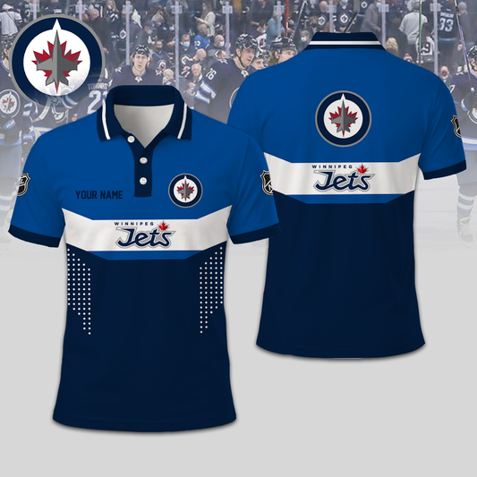 SPECIAL EDITION - NEW CUSTOMIZED NHL21 WPJ WINNIPEG JETS T-SHIRT, POLO SHIRT, ZIP POLO SHIRT, SWEATSHIRT, HOODIE & ZIP HOODIE