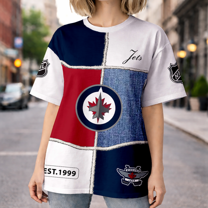 LIMITED EDITION - NEW CUSTOMIZED NHL21 WPJ WINNIPEG JETS UNISEX T-SHIRT, SWEATSHIRTS, HOODIE & JACKETS
