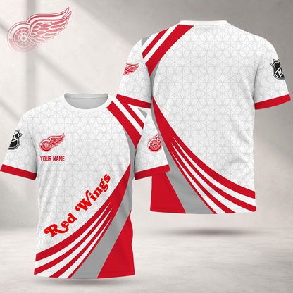 LIMITED EDITION - NEW CUSTOMIZED NHL22 DRW DETROIT RED WINGS T-SHIRT, POLO SHIRT, ZIP POLO SHIRT, SWEATSHIRT, HOODIE & ZIP HOODIE