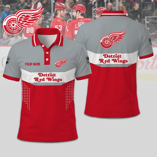 SPECIAL EDITION - NEW CUSTOMIZED NHL22 DRW DETROIT RED WINGS T-SHIRT, POLO SHIRT, ZIP POLO SHIRT, SWEATSHIRT, HOODIE & ZIP HOODIE