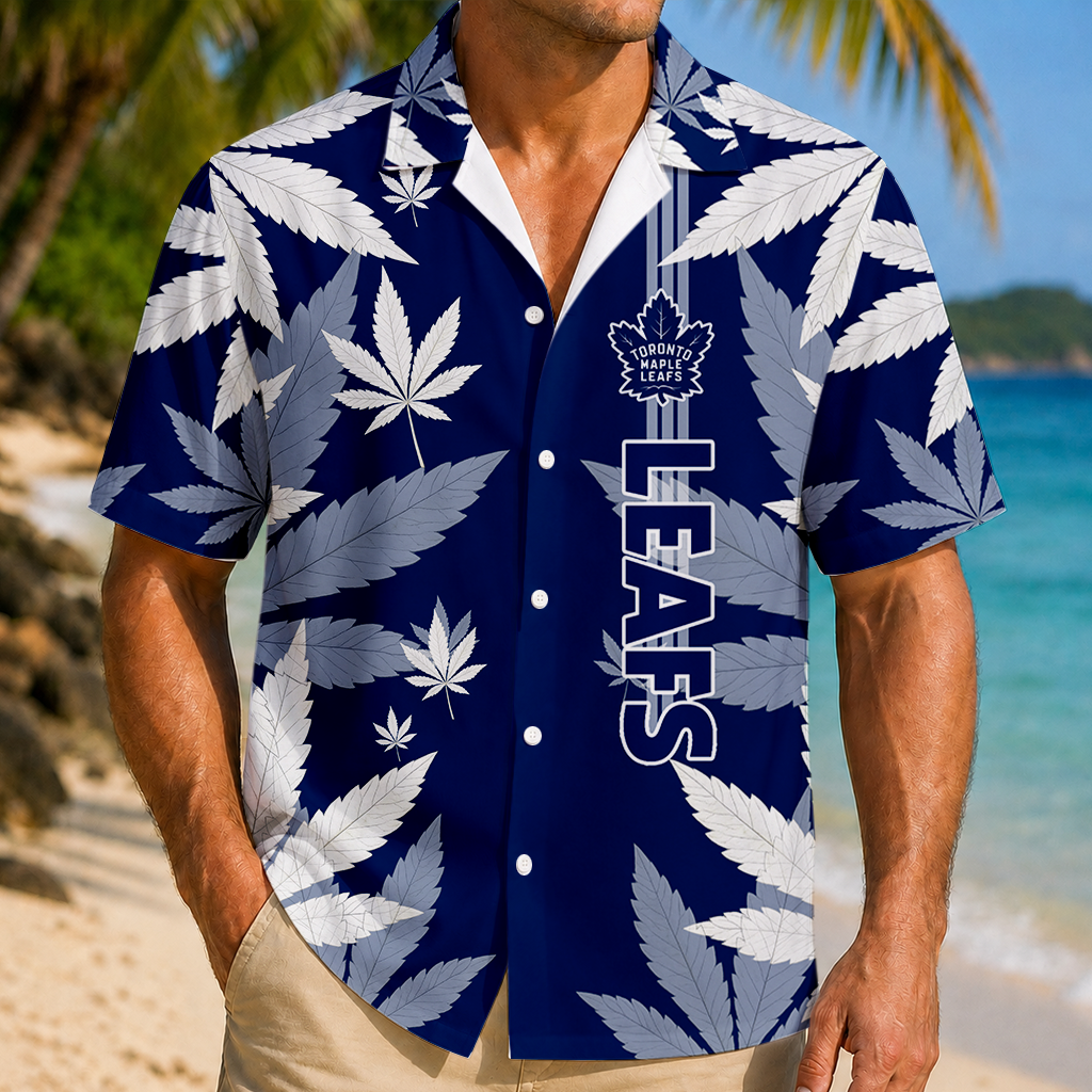 LIMITED EDITION - NEW CUSTOMIZED NHL23 TML TORONTO MAPLE LEAFS UNISEX HAWAIIAN SHIRT