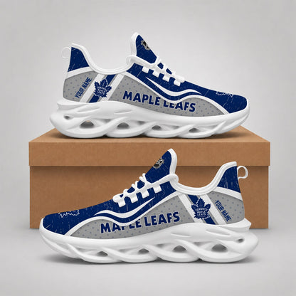 LIMITED EDITION - NEW CUSTOMIZED NHL23 TML TORONTO MAPLE LEAFS CLUNKY SNEAKERS