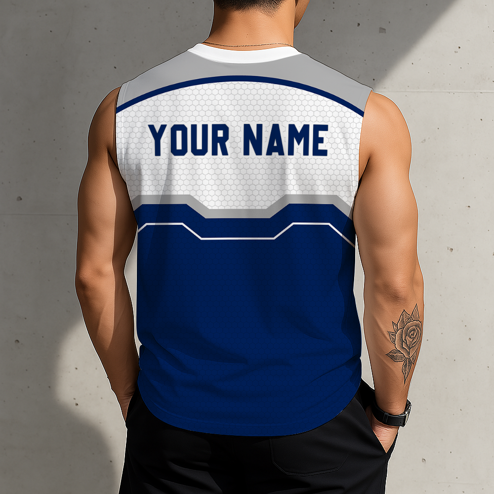 LIMITED EDITION - NEW CUSTOMIZED NHL23 TML TORONTO MAPLE LEAFS MEN'S GYM SHIRT