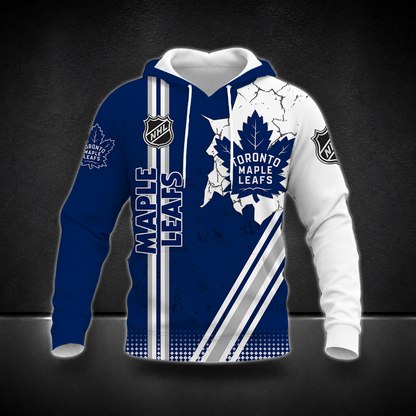 FINAL SALE - NEW CUSTOMIZED NHL23 TML TORONTO MAPLE LEAFS T-SHIRT, POLO SHIRT, ZIP POLO SHIRT, SWEATSHIRT, HOODIE & ZIP HOODIE