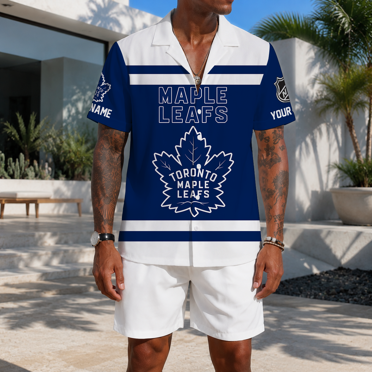 VIRAL EDITION - NEW CUSTOMIZED NHL23 TML TORONTO MAPLE LEAFS UNISEX HAWAIIAN SHIRT