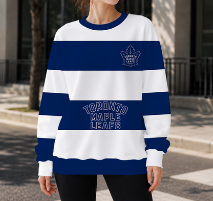 HOT DEAL - NEW CUSTOMIZED NHL23 TML TORONTO MAPLE LEAFS UNISEX SWEATSHIRT