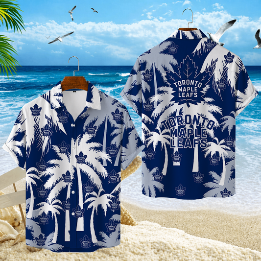 LIMITED EDITION - NEW CUSTOMIZED NHL23 TML TORONTO MAPLE LEAFS UNISEX HAWAIIAN SHIRT