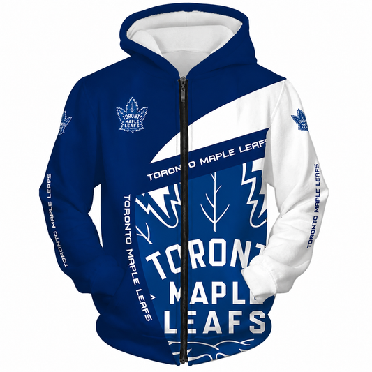 FINAL SALE - NEW CUSTOMIZED NHL23 TML TORONTO MAPLE LEAFS T-SHIRT, POLO SHIRT, ZIP POLO SHIRT, SWEATSHIRT, HOODIE & ZIP HOODIE