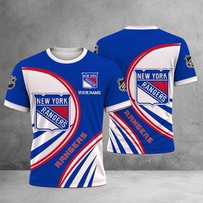 ELITE EDITION - NEW CUSTOMIZED NHL24 NYR NEW YORK RANGERS T-SHIRT, POLO SHIRT, ZIP POLO SHIRT, SWEATSHIRT, HOODIE & ZIP HOODIE