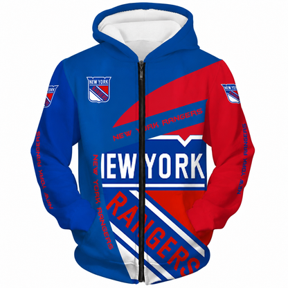 FINAL SALE - NEW CUSTOMIZED NHL24 NYR NEW YORK RANGERS T-SHIRT, POLO SHIRT, ZIP POLO SHIRT, SWEATSHIRT, HOODIE & ZIP HOODIE