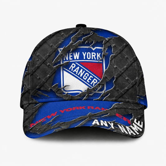 SPECIAL EDITION - NEW CUSTOMIZED NHL24 NYR NEW YORK RANGERS CLASSIC CAP