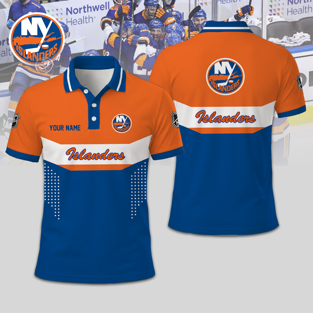 SPECIAL EDITION - NEW CUSTOMIZED NHL25 NYI NEW YORK ISLANDERS T-SHIRT, POLO SHIRT, ZIP POLO SHIRT, SWEATSHIRT, HOODIE & ZIP HOODIE