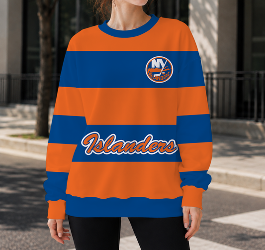 HOT DEAL - NEW CUSTOMIZED NHL25 NYI NEW YORK ISLANDERS UNISEX SWEATSHIRT