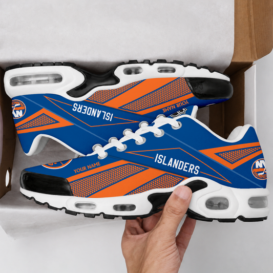 FLASH SALE - NEW CUSTOMIZED NHL25 NYI NEW YORK ISLANDERS AIR MAX PLUS SNEAKERS
