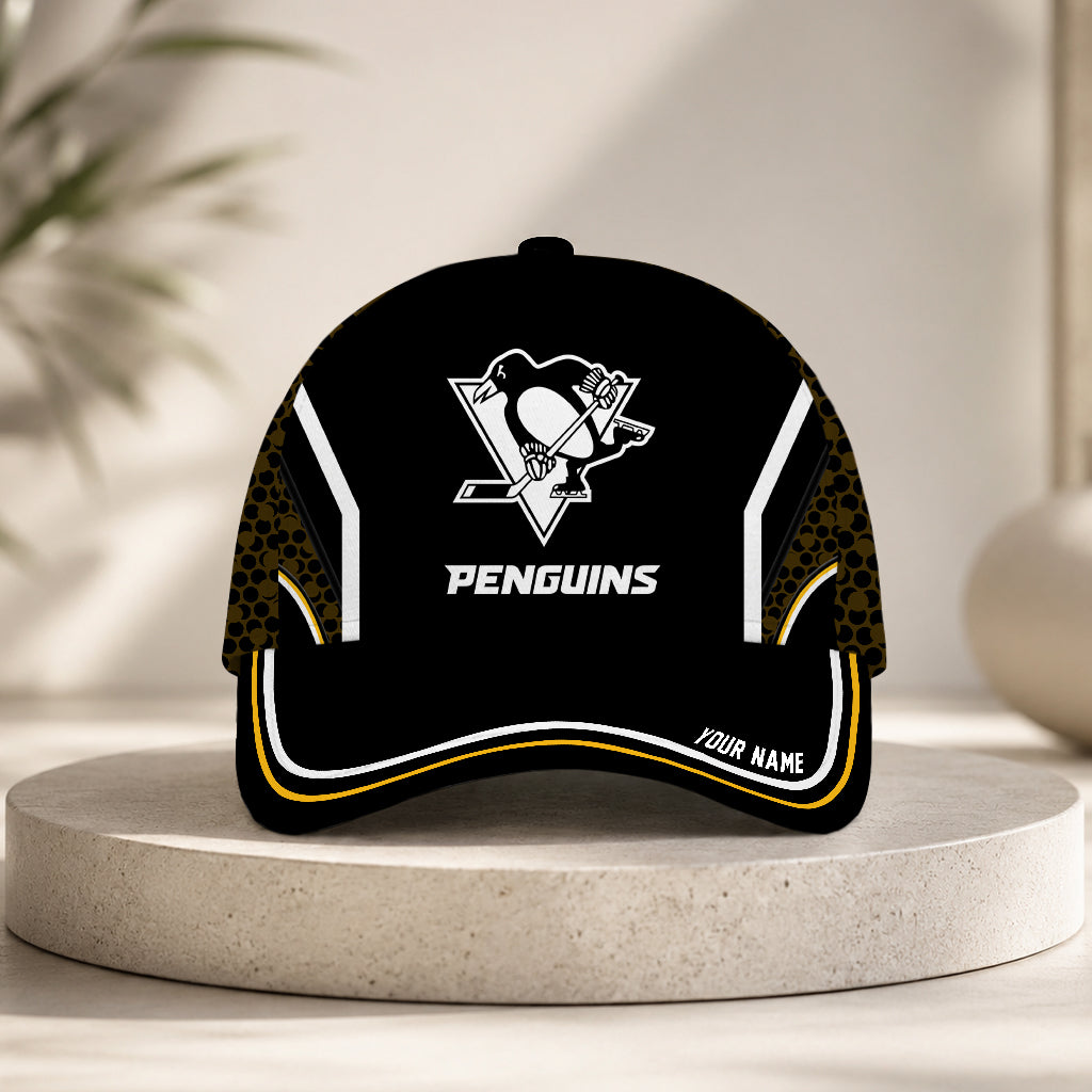 LIMITED EDITION - NEW CUSTOMIZED NHL26 PBP PITTSBURGH PENGUINS CLASSIC CAP