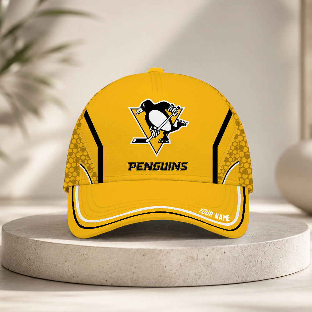 LIMITED EDITION - NEW CUSTOMIZED NHL26 PBP PITTSBURGH PENGUINS CLASSIC CAP