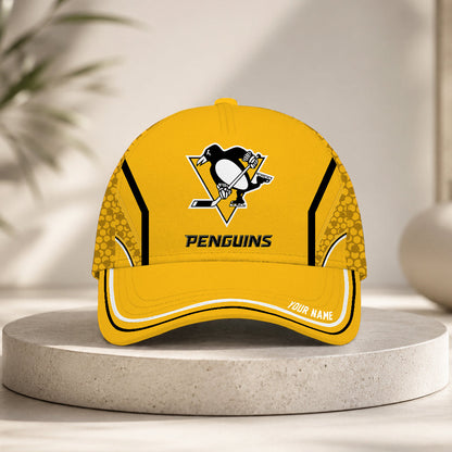 LIMITED EDITION - NEW CUSTOMIZED NHL26 PBP PITTSBURGH PENGUINS CLASSIC CAP