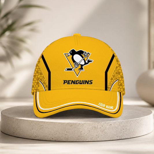 LIMITED EDITION - NEW CUSTOMIZED NHL26 PBP PITTSBURGH PENGUINS CLASSIC CAP