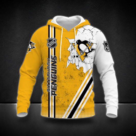 FINAL SALE - NEW CUSTOMIZED NHL26 PBP PITTSBURGH PENGUINS T-SHIRT, POLO SHIRT, ZIP POLO SHIRT, SWEATSHIRT, HOODIE & ZIP HOODIE