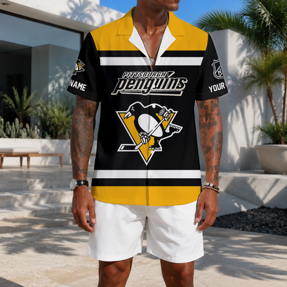 VIRAL EDITION - NEW CUSTOMIZED NHL26 PBP PITTSBURGH PENGUINS UNISEX HAWAIIAN SHIRT