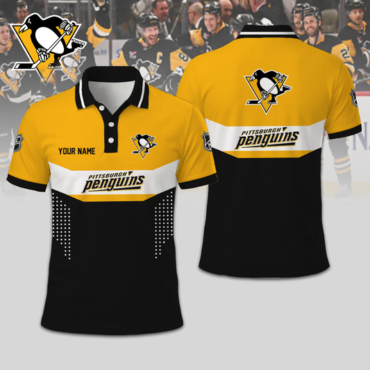 SPECIAL EDITION - NEW CUSTOMIZED NHL26 PBP PITTSBURGH PENGUINS T-SHIRT, POLO SHIRT, ZIP POLO SHIRT, SWEATSHIRT, HOODIE & ZIP HOODIE