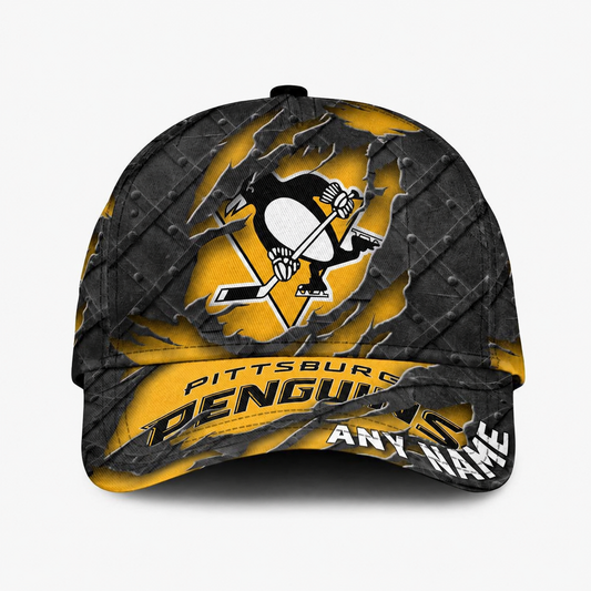 SPECIAL EDITION - NEW CUSTOMIZED NHL26 PBP PITTSBURGH PENGUINS CLASSIC CAP