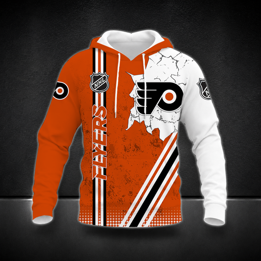 FINAL SALE - NEW CUSTOMIZED NHL27 PPF PHILADELPHIA FLYERS T-SHIRT, POLO SHIRT, ZIP POLO SHIRT, SWEATSHIRT, HOODIE & ZIP HOODIE
