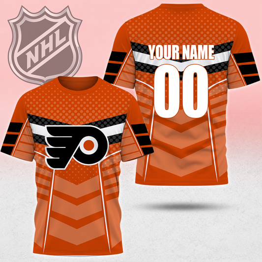 SPECIAL EDITION - NEW CUSTOMIZED NHL27 PPF PHILADELPHIA FLYERS T-SHIRT, POLO SHIRT, ZIP POLO SHIRT, SWEATSHIRT, HOODIE & ZIP HOODIE