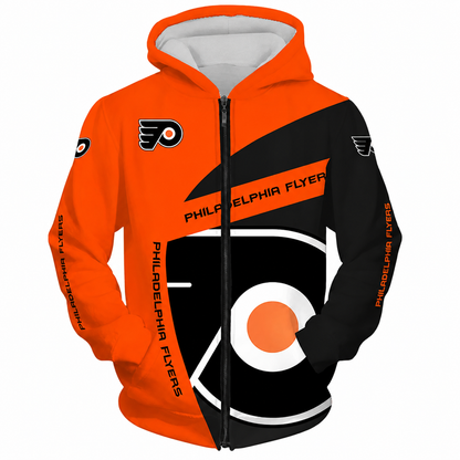 FINAL SALE - NEW CUSTOMIZED NHL27 PPF PHILADELPHIA FLYERS T-SHIRT, POLO SHIRT, ZIP POLO SHIRT, SWEATSHIRT, HOODIE & ZIP HOODIE