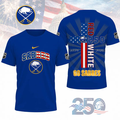 LIMITED EDITION - NEW CUSTOMIZED NHL28 BFS BUFFALO SABRES T-SHIRT, POLO SHIRT, ZIP POLO SHIRT, SWEATSHIRT, HOODIE & ZIP HOODIE