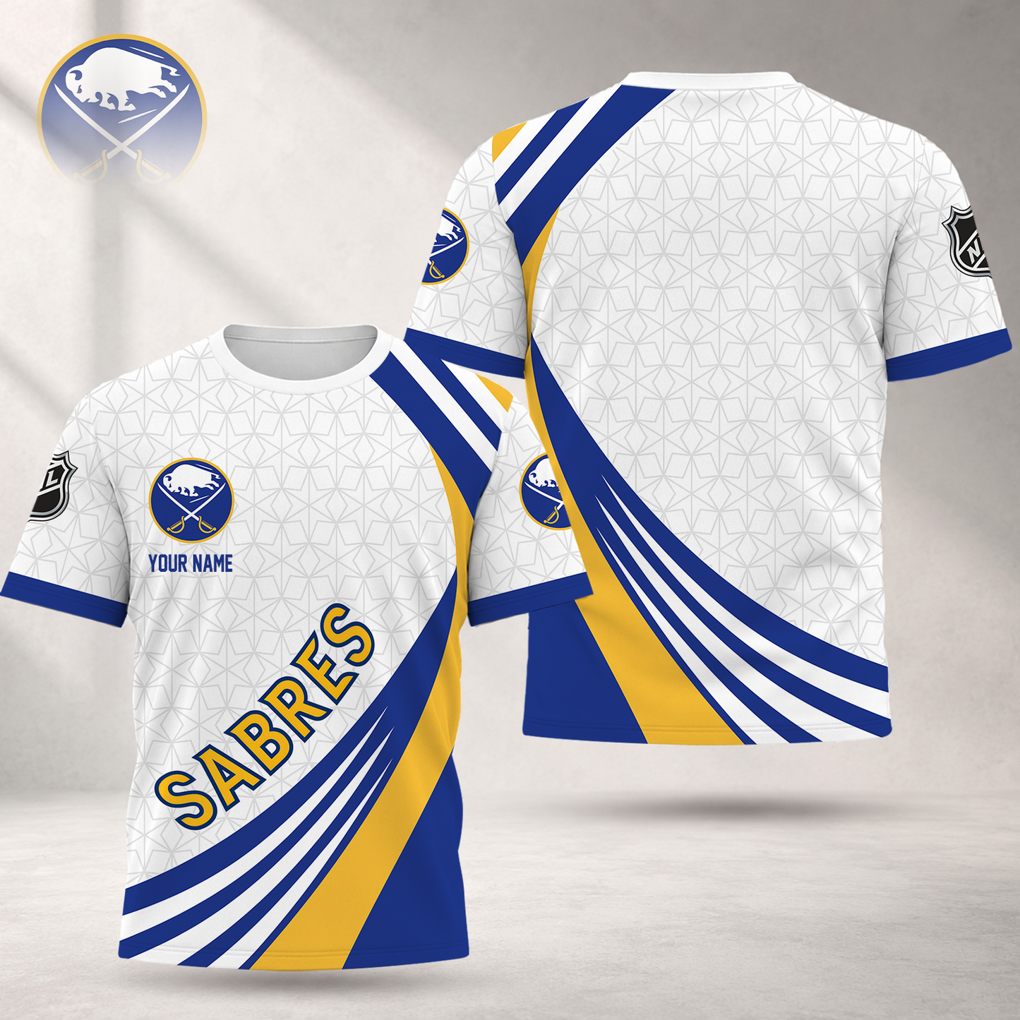 LIMITED EDITION - NEW CUSTOMIZED NHL28 BFS BUFFALO SABRES T-SHIRT, POLO SHIRT, ZIP POLO SHIRT, SWEATSHIRT, HOODIE & ZIP HOODIE