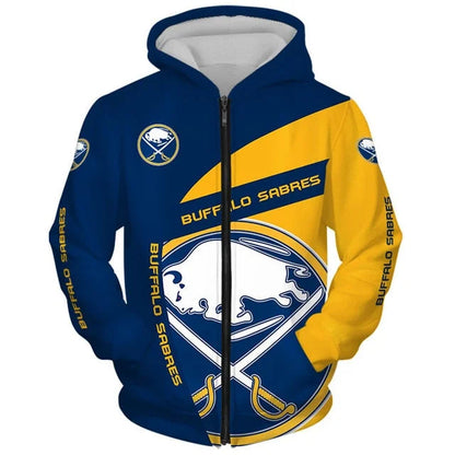 FINAL SALE - NEW CUSTOMIZED NHL28 BFS BUFFALO SABRES T-SHIRT, POLO SHIRT, ZIP POLO SHIRT, SWEATSHIRT, HOODIE & ZIP HOODIE