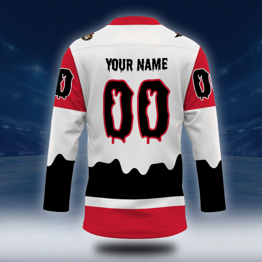 LIMITED EDITION - NEW CUSTOMIZED NHL29 OSN OTTAWA SENATORS UNISEX HOCKEY JERSEY