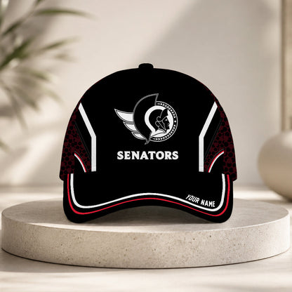 LIMITED EDITION - NEW CUSTOMIZED NHL29 OSN OTTAWA SENATORS CLASSIC CAP