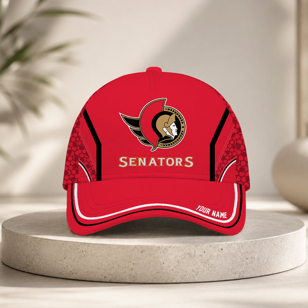 LIMITED EDITION - NEW CUSTOMIZED NHL29 OSN OTTAWA SENATORS CLASSIC CAP