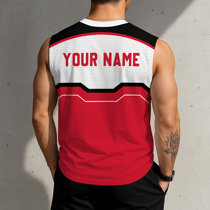 LIMITED EDITION - NEW CUSTOMIZED NHL29 OSN OTTAWA SENATORS MEN'S GYM SHIRT