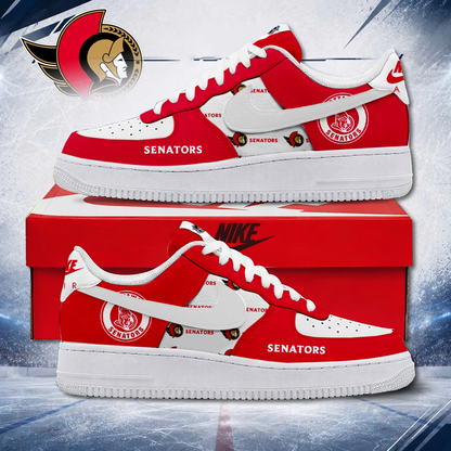 MEGA SALE - NEW CUSTOMIZED NHL29 OSN OTTAWA SENATORS AF1 SHOES