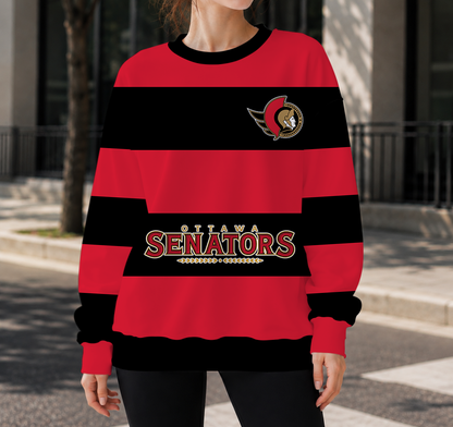 HOT DEAL - NEW CUSTOMIZED NHL29 OSN OTTAWA SENATORS UNISEX SWEATSHIRT