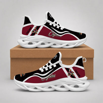 LIMITED EDITION - NEW CUSTOMIZED NHL30 AZC ARIZONA COYOTES CLUNKY SNEAKERS