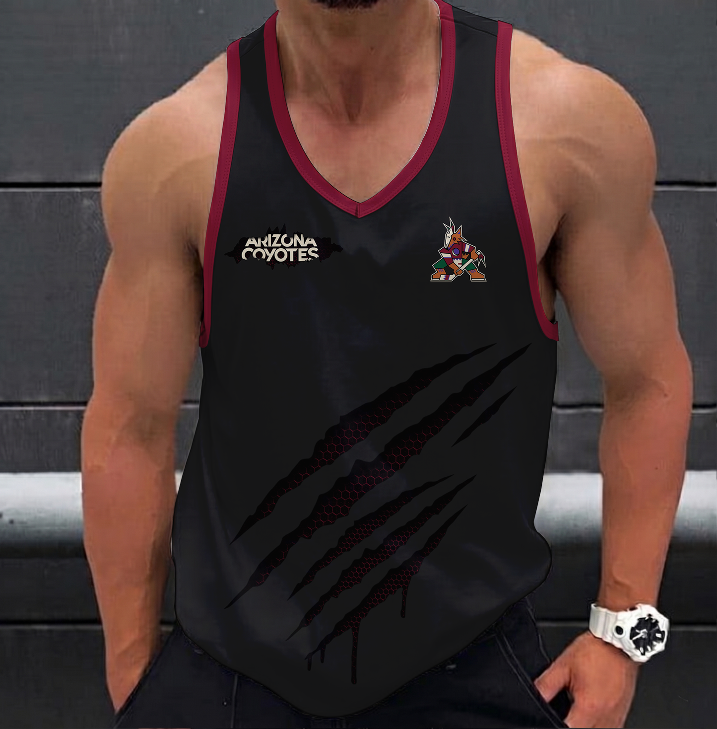 LIMITED EDITION - NEW CUSTOMIZED NHL30 AZC ARIZONA COYOTES UNISEX TANK TOP