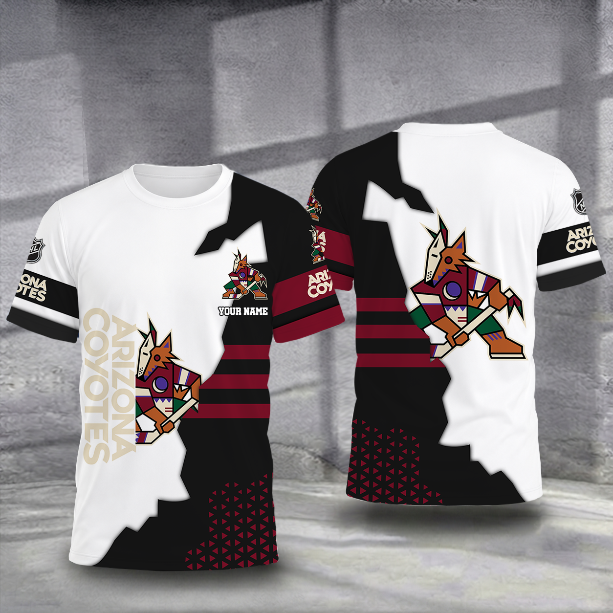 LIMITED EDITION - NEW CUSTOMIZED NHL30 AZC ARIZONA COYOTES T-SHIRT, POLO SHIRT, ZIP POLO SHIRT, SWEATSHIRT, HOODIE & ZIP HOODIE
