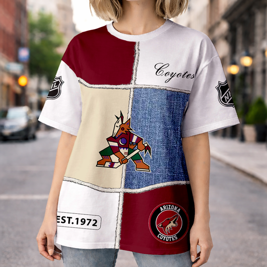 LIMITED EDITION - NEW CUSTOMIZED NHL30 AZC ARIZONA COYOTES UNISEX T-SHIRT, SWEATSHIRTS, HOODIE & JACKETS