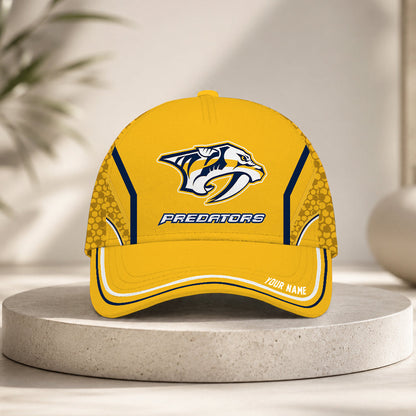 LIMITED EDITION - NEW CUSTOMIZED NHL31 NVP NASHVILLE PREDATORS CLASSIC CAP