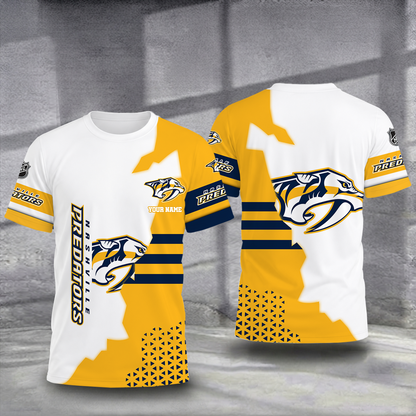 LIMITED EDITION - NEW CUSTOMIZED NHL31 NVP NASHVILLE PREDATORS T-SHIRT, POLO SHIRT, ZIP POLO SHIRT, SWEATSHIRT, HOODIE & ZIP HOODIE